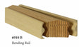 6910B Hickory Bending Handrail