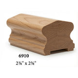 6910P Plowed Alder Handrail