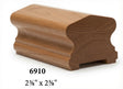 6910P Cherry Plowed Handrail