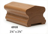 6910P Cherry Plowed Handrail