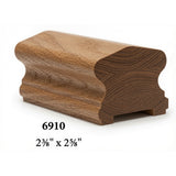 6910P Plowed Hickory Handrail