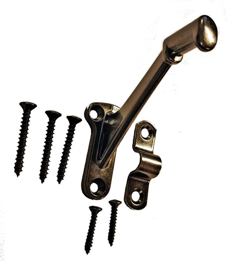 3002 Dull Nickel Oxide Heavy Wall Handrail Bracket
