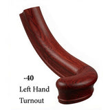 7040 Left Hand Large Turnout - Brazilian Cherry