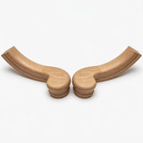 7041 Left Hand & 7046 Right Hand Small Turnout - Red oak