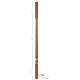 7134 34" Colonial Elegant Rise Baluster