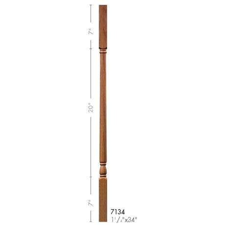 7134 34" Colonial Elegant Rise Baluster