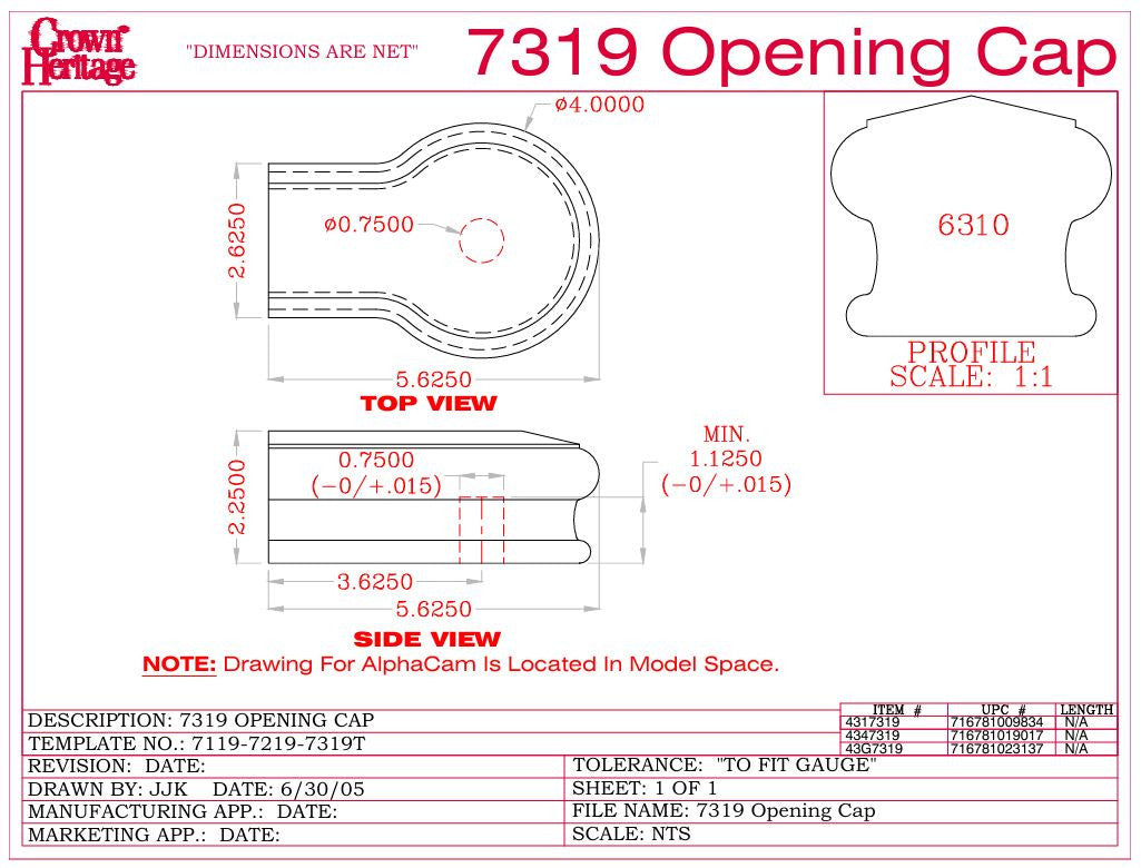 7319 CADD Drawing