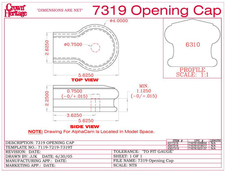 7319 CADD Drawing