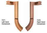 7471 or 7476 2-Rise Gooseneck with Level Quarter-turns
