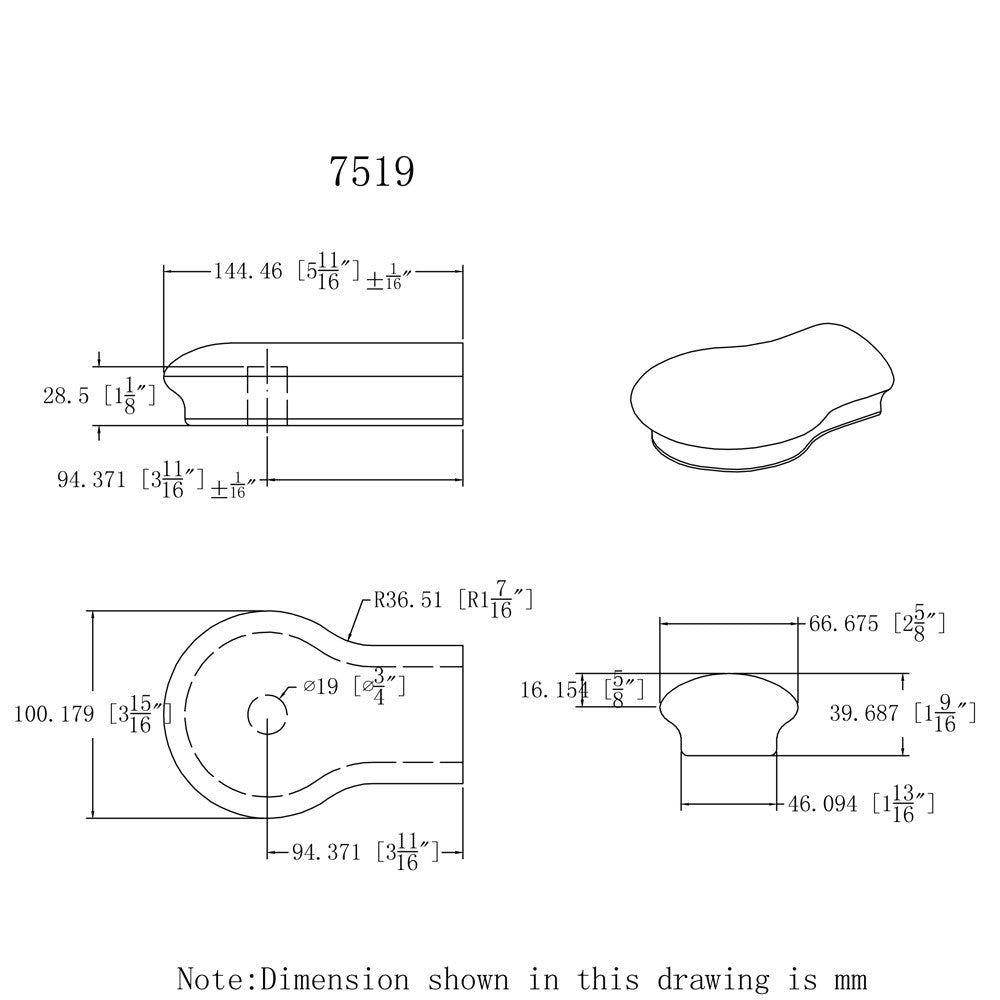 HF-7519 One Opening Cap CADD