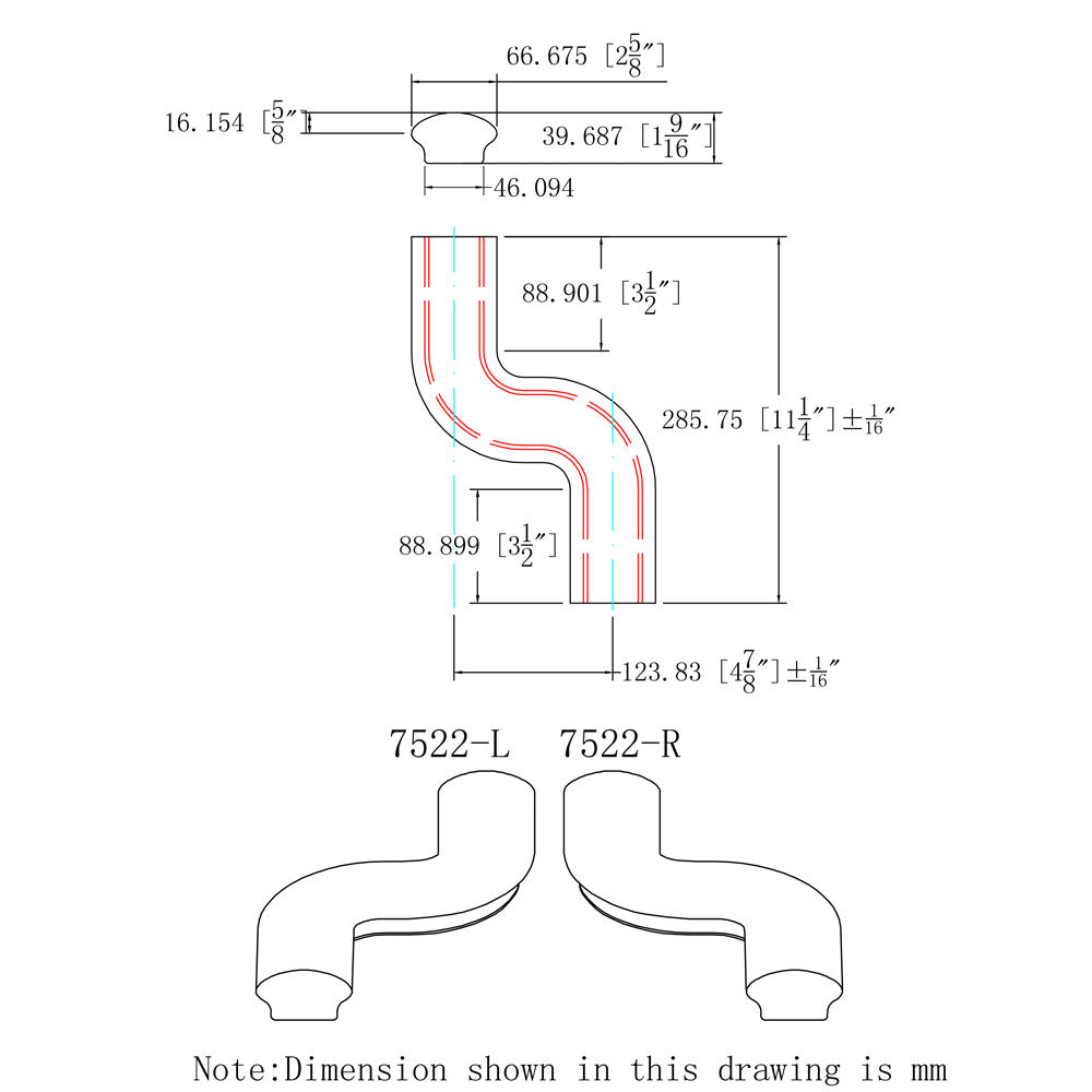 HF-7522 S-Fitting Right Hand CADD