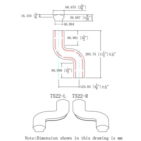 HF-7522 S-Fitting Right Hand CADD