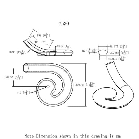 HF-7530 Left Hand Volute CADD