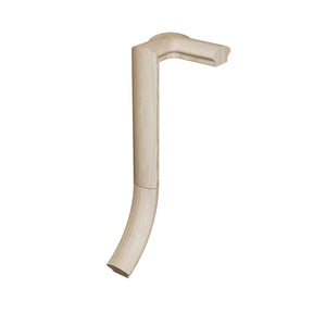 7586 Right Hand Gooseneck with Cap