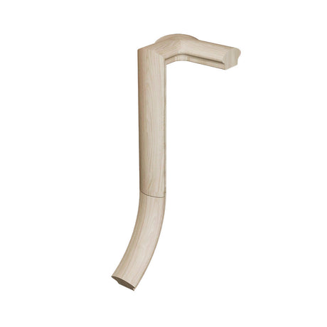 7586 Right Hand Gooseneck with Cap