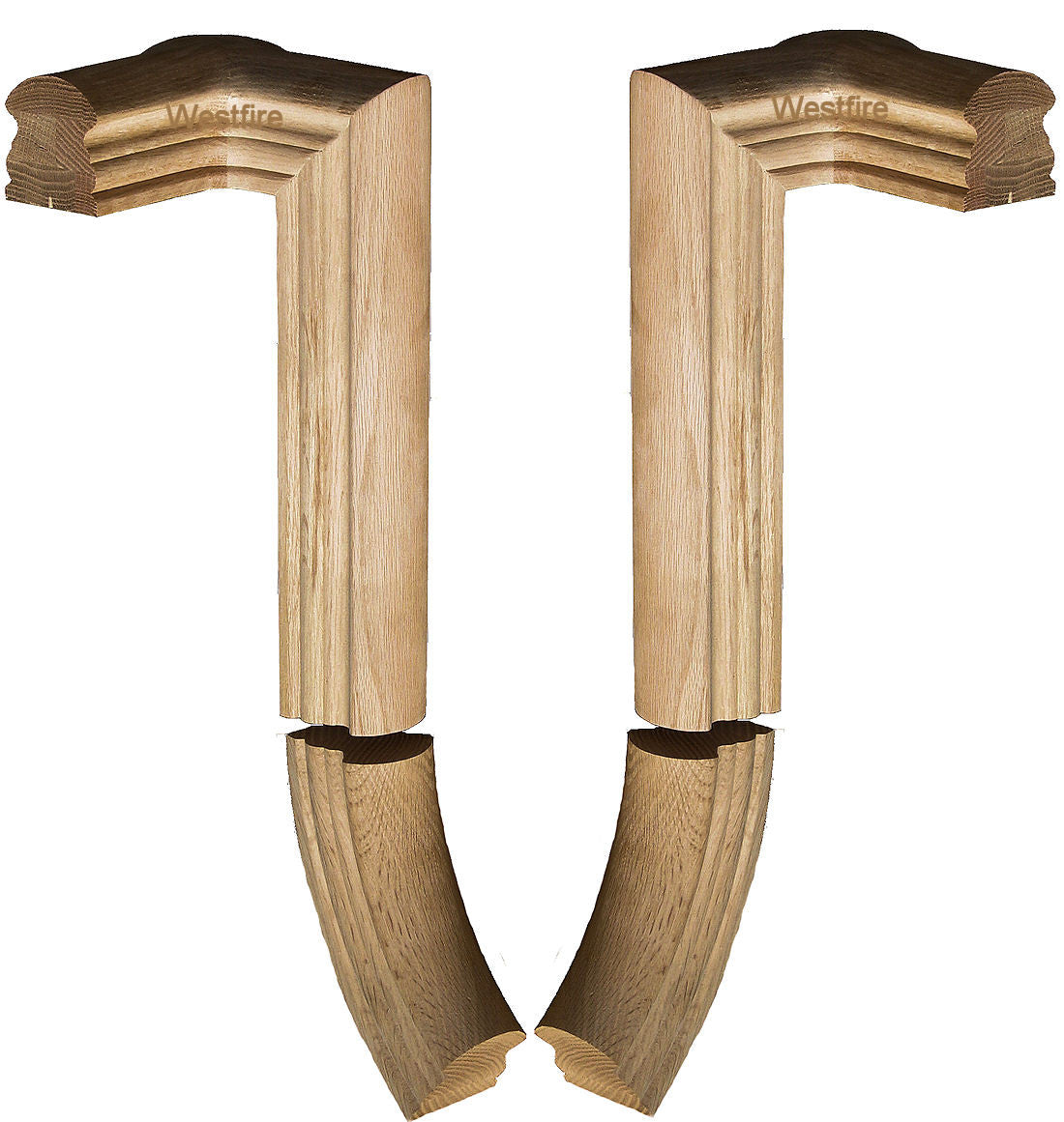 7581 or 7586 2-Rise Gooseneck with Quarter-turn Cap