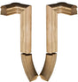 7581 or 7586 2-Rise Gooseneck with Quarter-turn Cap