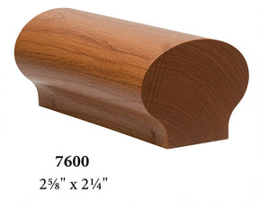 7600B American Cherry Bending Handrail