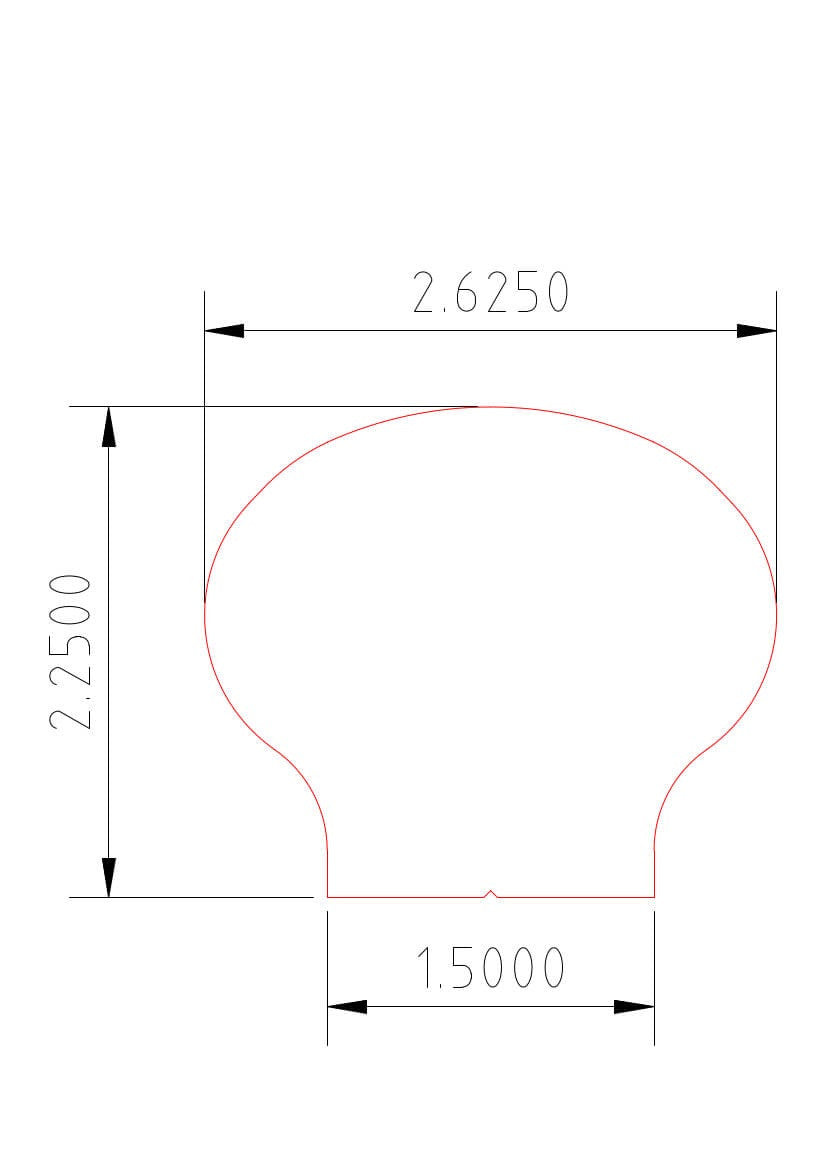 7600 Handrail CADD Drawing