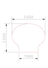 7600 Handrail CADD Drawing