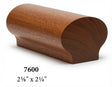 7600B Mahogany Bending Handrail