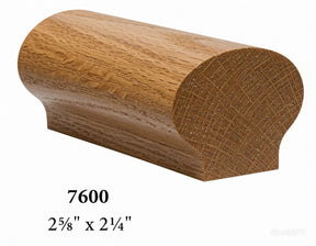 7600B White Oak Bending Handrail