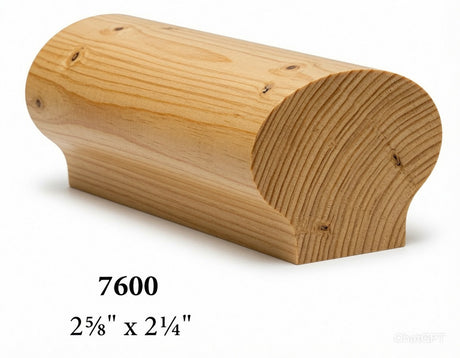 7600B Pine Bending Handrail