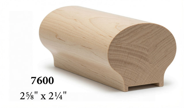 7600P Plowed Birch Handrail
