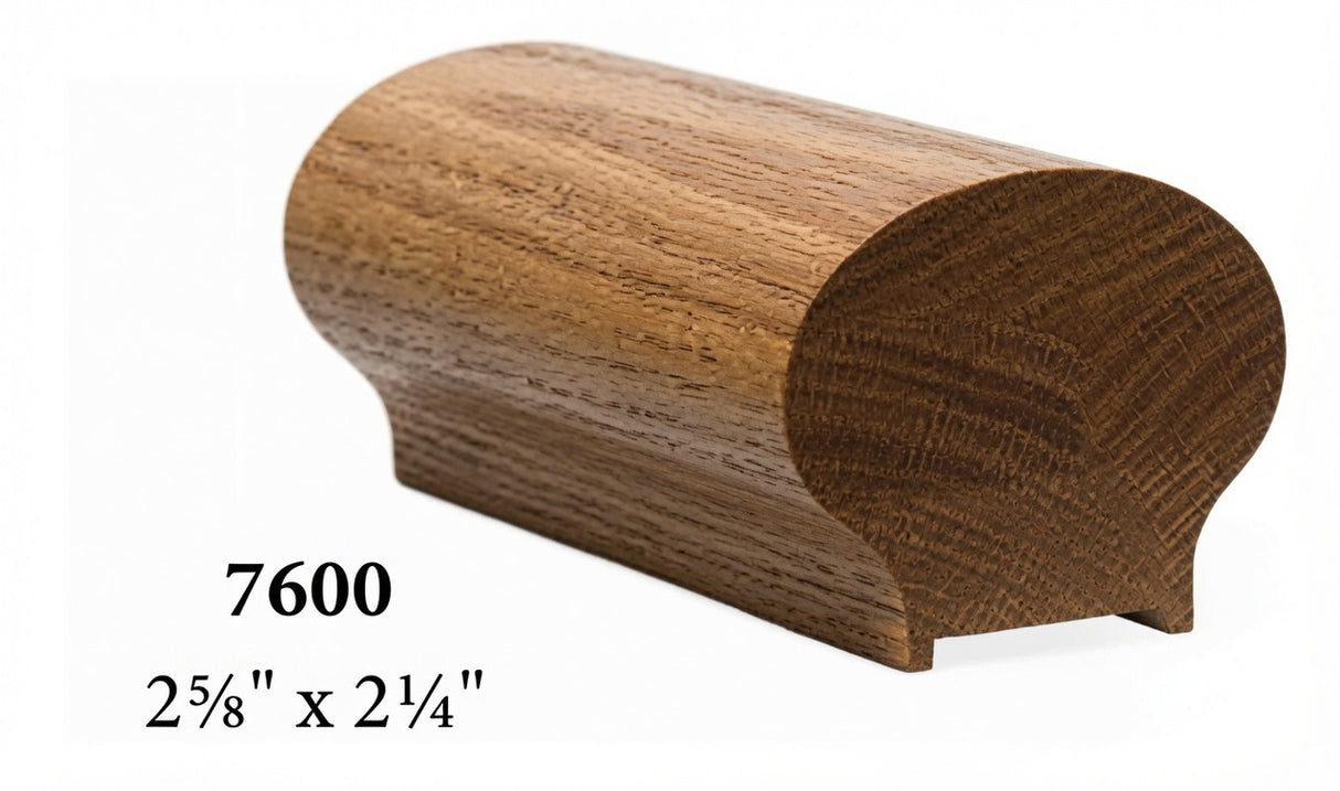 7600P Red Oak Handrail