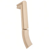 7999 2 Riser Gooseneck for the 6910 Traditional Handrail, Poplar