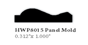 8015 0.312" x 1" Panel Molding
