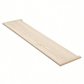8070DMR 1" x 11-1/2" Double Mitered Return Stair Treads, Ash