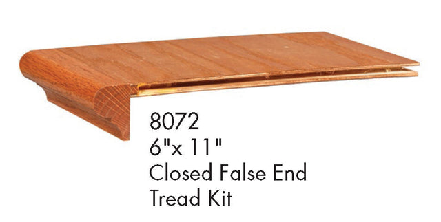 8072 Closed False Tread Kit with Riser