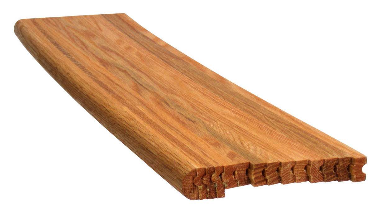 8091B Red Oak Bending Landing Tread Cap