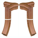 7781 or 7786 2-Rise Gooseneck with Quarter-turn Cap