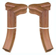 7981 or 7986 2-Rise Gooseneck with Quarter-turn Cap