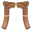 7081 or 7086 2-Rise Gooseneck with Quarter-turn Cap