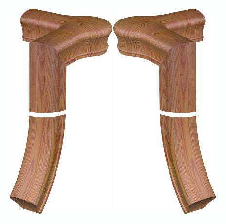 7081 or 7086 2-Rise Gooseneck with Quarter-turn Cap
