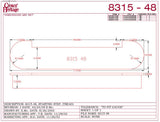 Crown Heritage CADD for the 8315 48" Starting Step