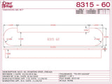 CH-8315 60" Quarter Circle Starting Step, CADD