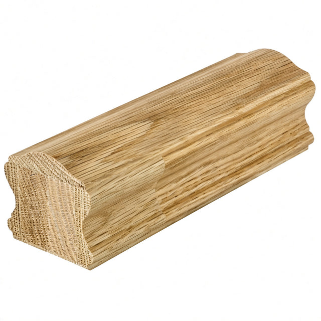 C-8200 2-5/8" Wide X 2-3/8" High, Red Oak handrail