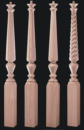 8525 56" Universal Jefferson Newel Post