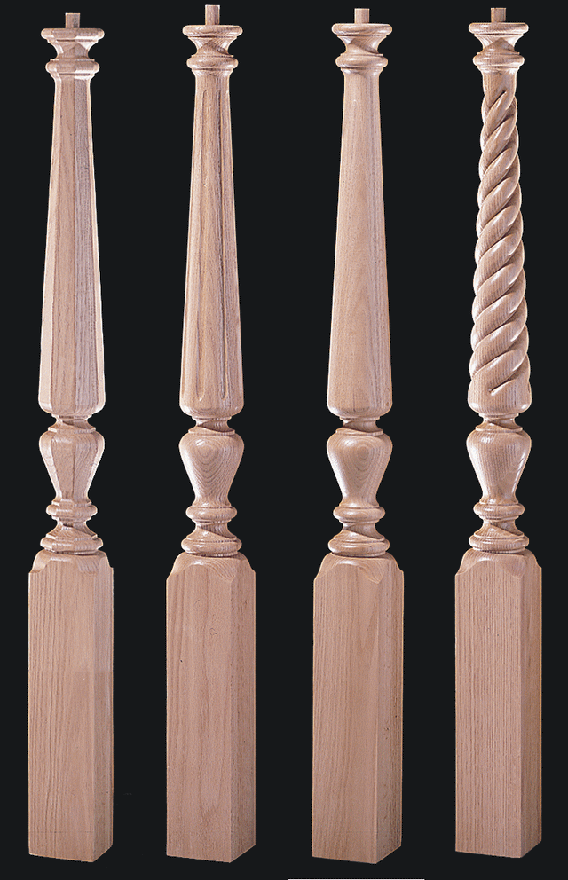 8525 56" Universal Jefferson Newel Post