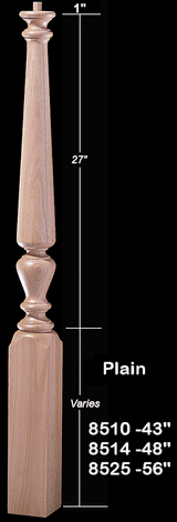 8510 Universal Jefferson Newel Post