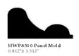 8510 Hardwood Panel Mold
