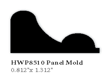 8510 Hardwood Panel Mold