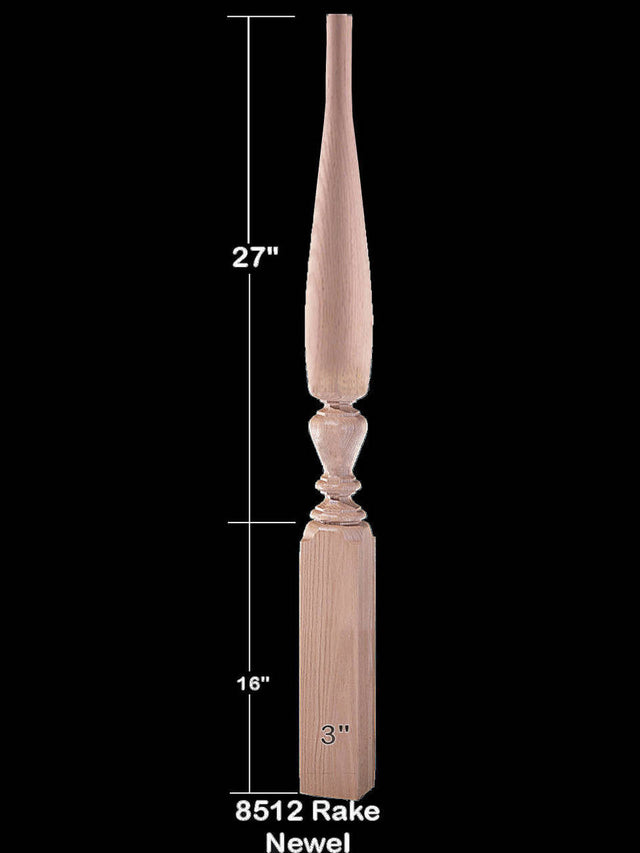 8512 Rake Jefferson Newel Post