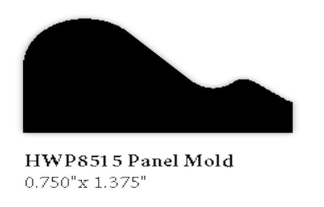 8515 Hardwood Panel Mold