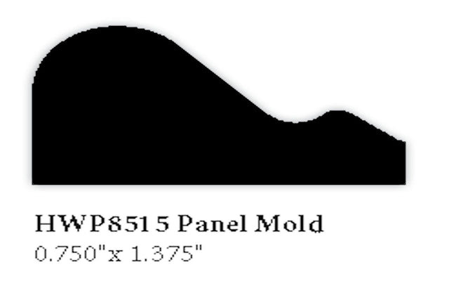 8515 Hardwood Panel Mold