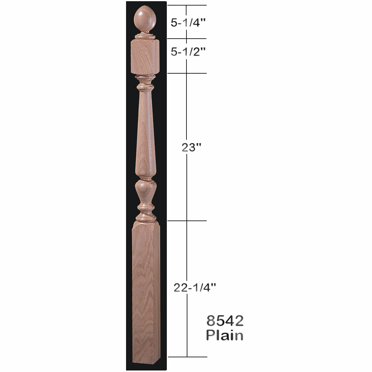 8542 Plain Dimensional Information